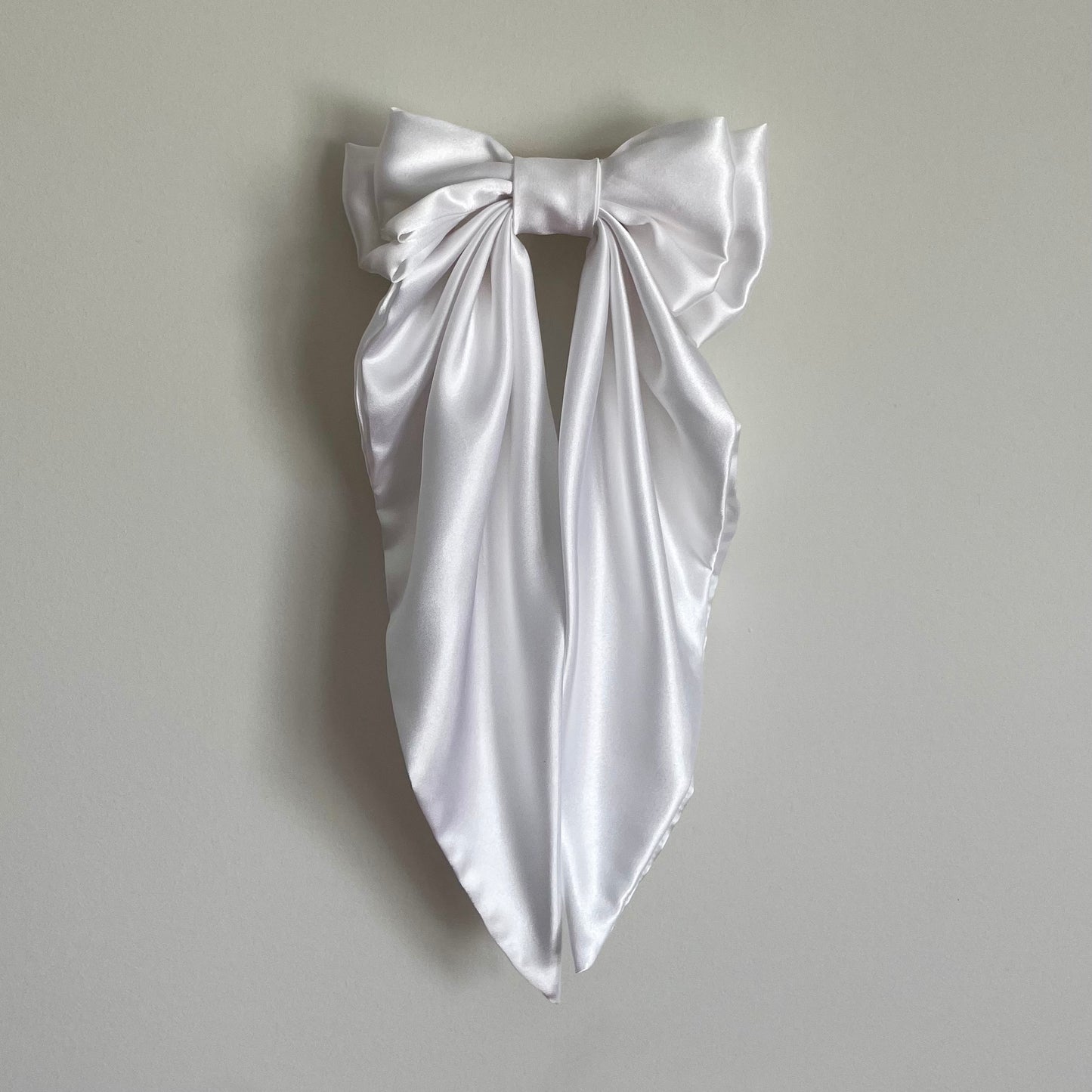 White Classic Bow