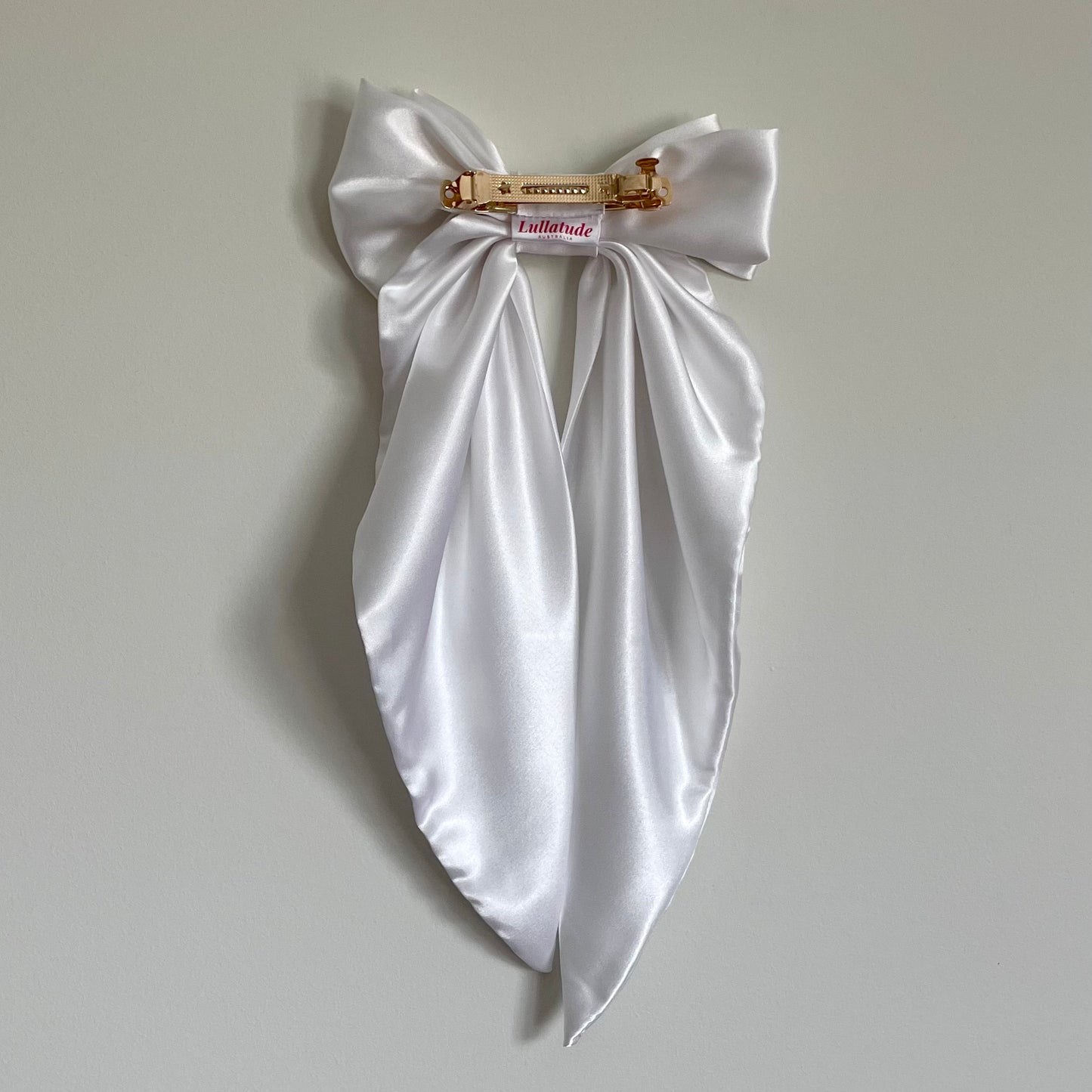 White Classic Bow